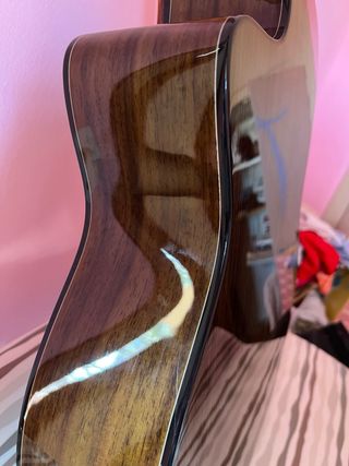 Guitarra Admira A6ECF Amplificada