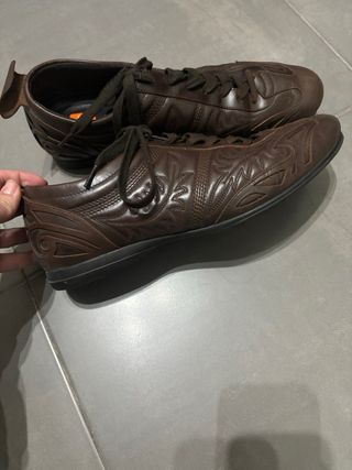 Zapatos Boss Piel Marrones