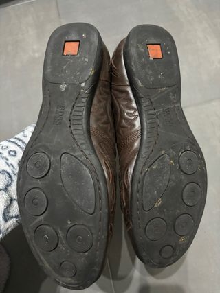 Zapatos Boss Piel Marrones