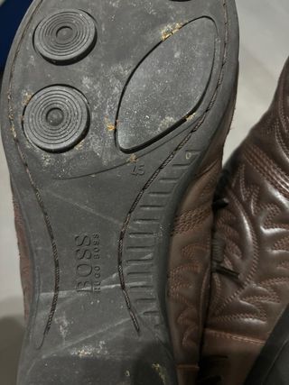 Zapatos Boss Piel Marrones