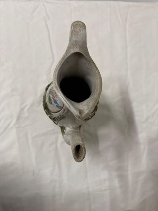 Brocca in ceramica decorata