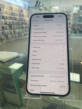 iPhone 15 128GB Azul Plata