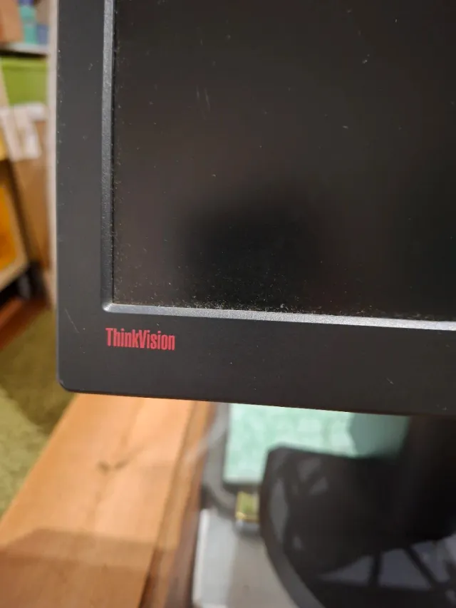 Monitor IBM ThinkVision Negro