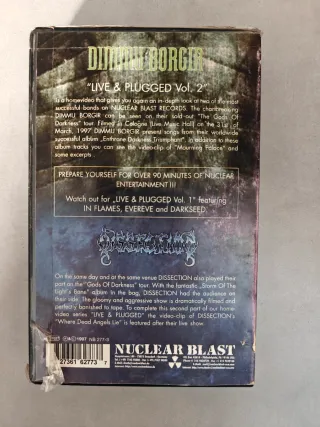 VHS Dimmu Borgir Live & Plugged Vol. 2