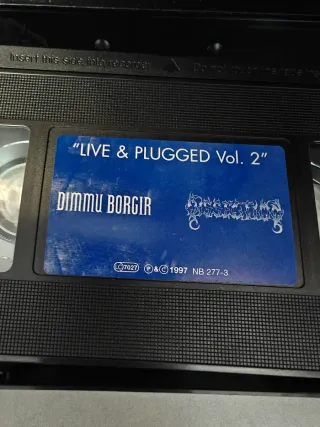 VHS Dimmu Borgir Live & Plugged Vol. 2