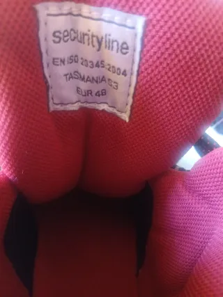 Zapatos botas seguridad hombre Vibram talla 48