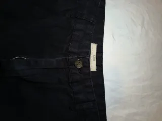 Pantalones cargo negros SM