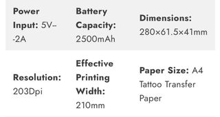 Termocopiadora tatuaje CNC Tattoo T106