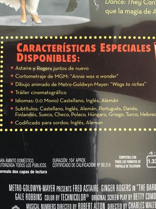 Vuelve a mí (DVD) - Fred Astaire y Ginger Rogers