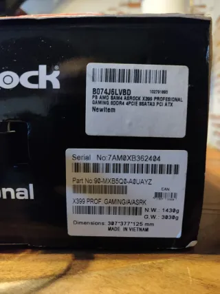 ASRock X399 Fatality Professional Gaming