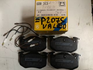 Pastillas de freno delanteras Citroen y Trazera Re