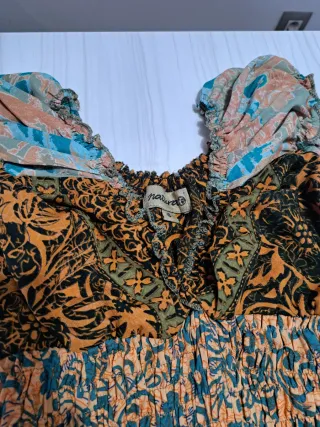 Vestido Natura estampado floral talla S