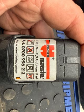 Batería Wurth 10,8V Li-Ion Ref.0700 996 213