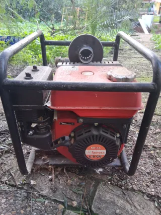 Motobomba muy poco uso ,mucho tiempo parada