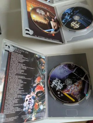 Pack 6 Películas Star Wars DVD
