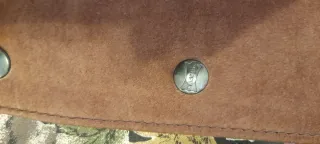 Chaqueta de piel con flecos