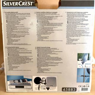 Kit Satellitare Digitale Portatile Silver Crest