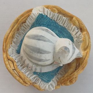 Figura gato durmiendo Peter Fagan