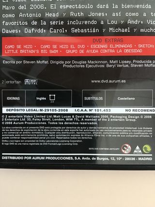 "Little Britain" En Vivo (DVD)