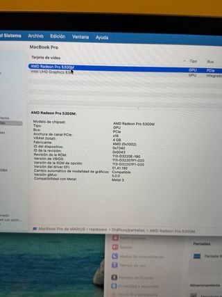 MacBook Pro 16 2019 TB