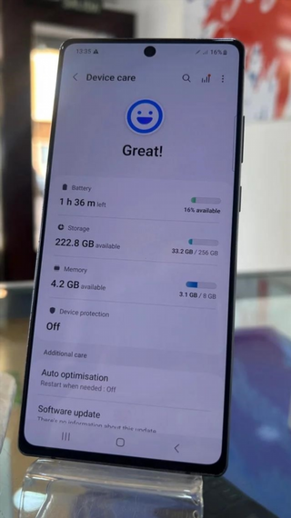 Samsung Galaxy Note 20 Grigio 5G 256GB