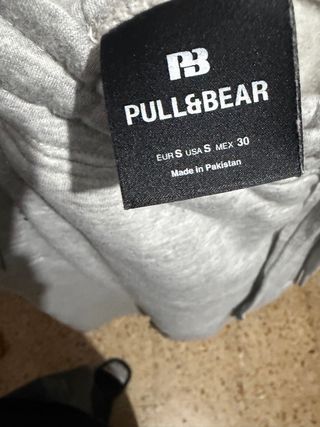 Pantalón baggy gris