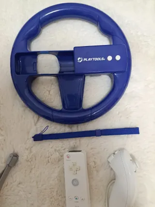 Pack Wii: 2 Volantes + 2 Mandos + 2 Nunchuks