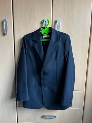 Traje Comunión Completo Niño Negro/Azul