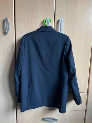 Traje Comunión Completo Niño Negro/Azul