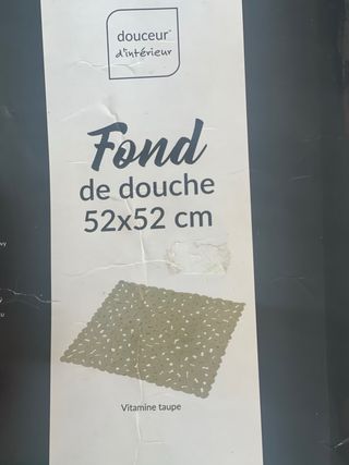 Alfombra Plato Ducha PVC Antideslizante