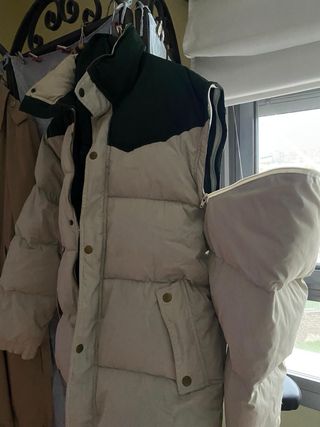 Plumífero Vasari Beige/Verde Talla XL