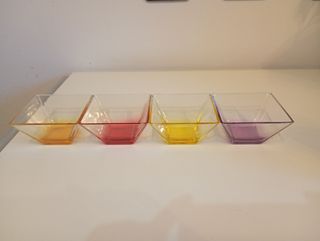 Set 4 Coppette Vetro Macedonia