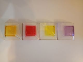 Set 4 Coppette Vetro Macedonia