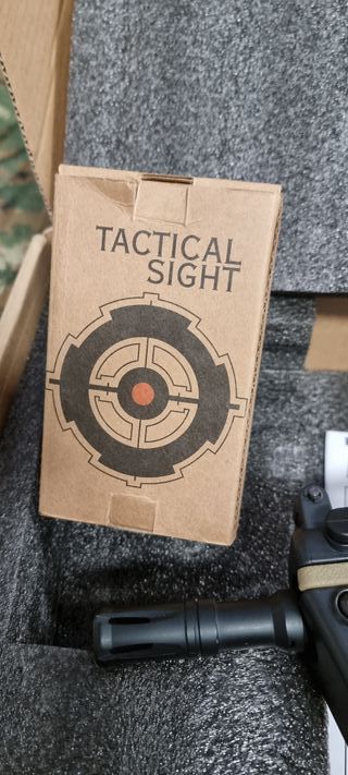 Fucile softair TAVOR tan con ottica