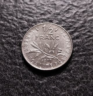 1/2 Franco Francia 1966-1970-1977 3 monete