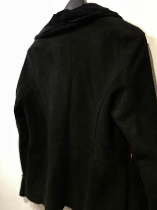 Chaqueta Piel Negra Scout