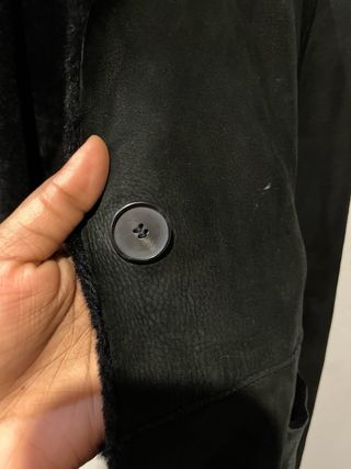 Chaqueta Piel Negra Scout