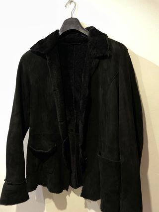 Chaqueta Piel Negra Scout