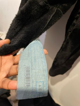 Chaqueta Piel Negra Scout