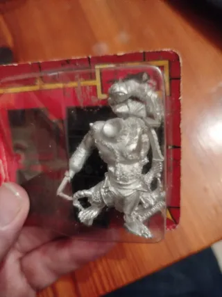 Warhammer Rata Ogro y Señor de las Bestias Plomo