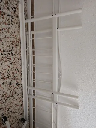 Cama Diván Metálica Blanca