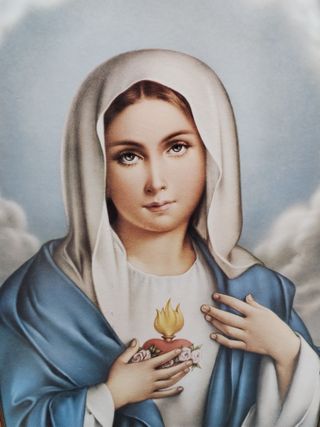 Cuadro Virgen Inmaculada Corazón