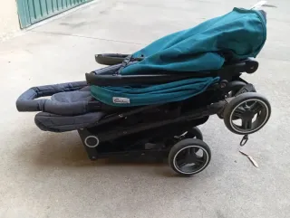 Passeggino leggero blu