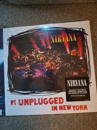 Nirvana Unplugged + Live Paramount Vinilos