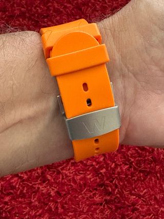 Reloj Welder Blanco y Naranja