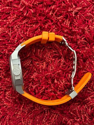 Reloj Welder Blanco y Naranja
