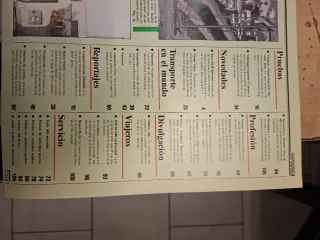 Revista transporte mundial 1989