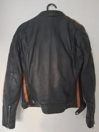 Chaqueta Moto Negra Mujer