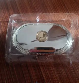 Espejo de Bolso Oval DELUX C/Caja