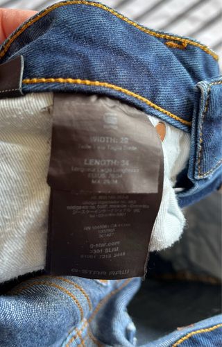 Pantalón vaquero G-Star 3301 Talla 29